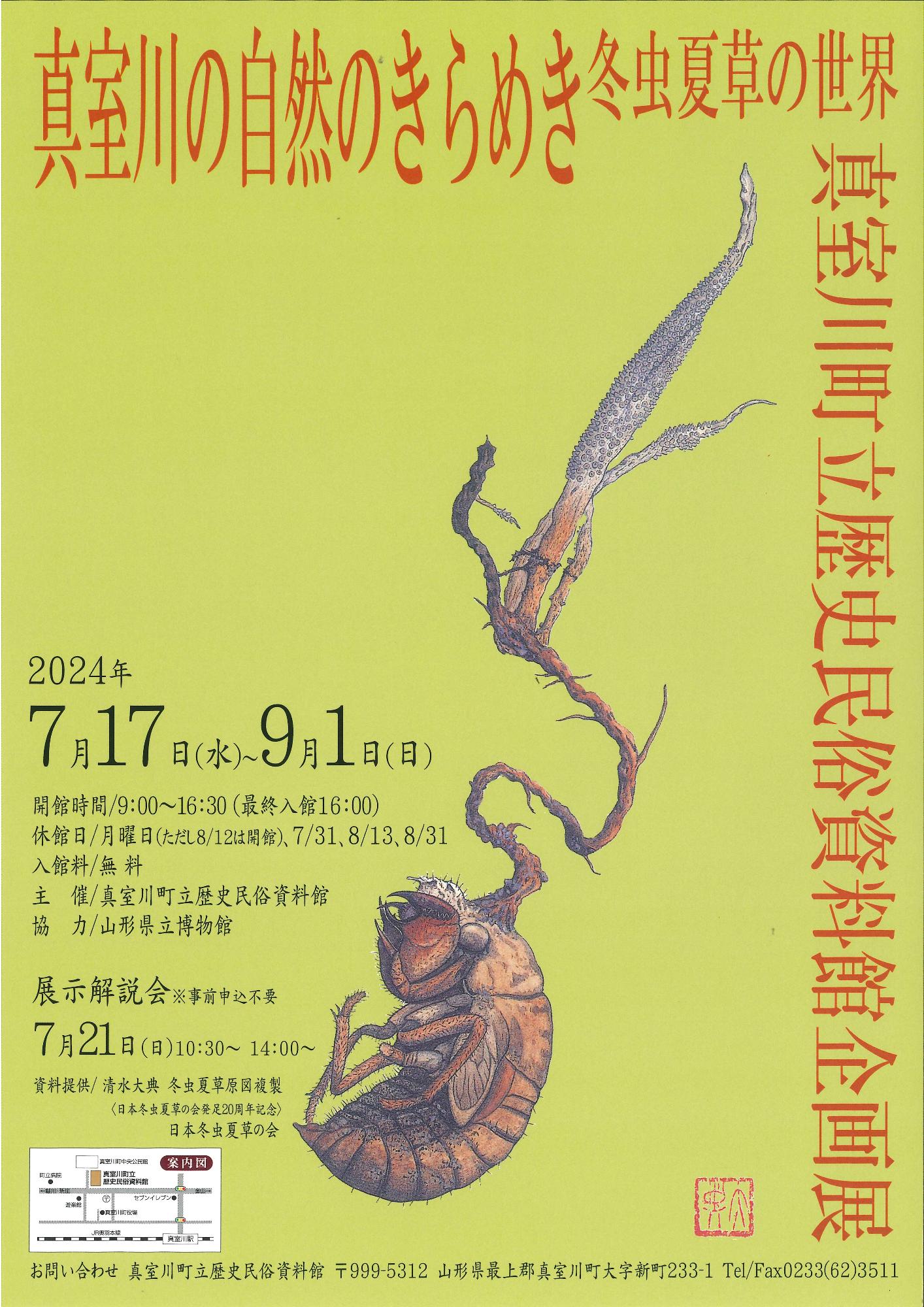企画展「真室川の自然のきらめき」