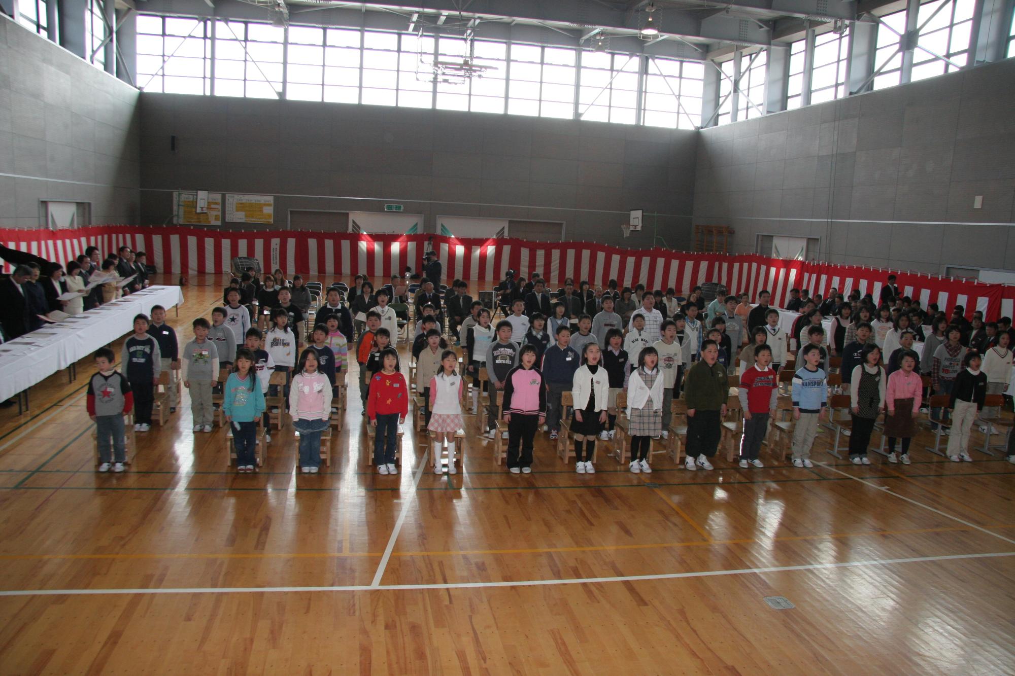 平成19年4月北部小学校開校